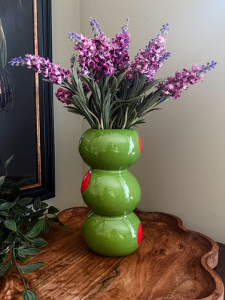 Olives Ceramic Vase