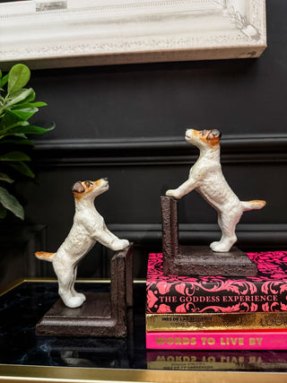 Terrier Cast Iron Bookends