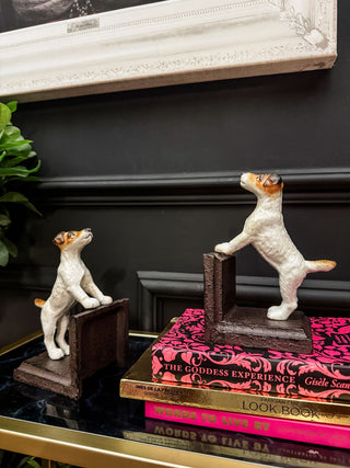Terrier Cast Iron Bookends