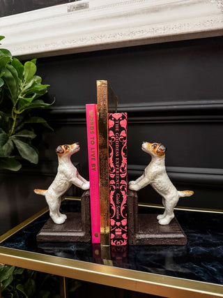 Terrier Cast Iron Bookends