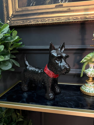 Black Terrier Dog Money Bank - PUNK & POODLE