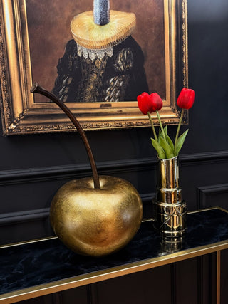 Giant Golden Cherry Ornament - PUNK & POODLE