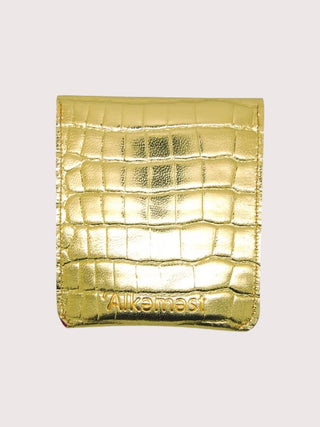 Gold Croc Tassel Boob Purse - PUNK & POODLE