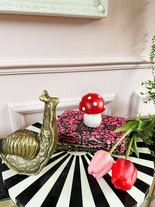 Large Red Mushroom Candle - PUNK & POODLE