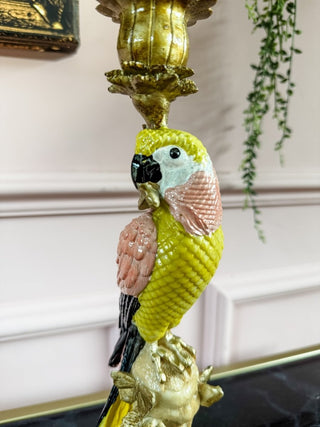 Ornate Parrot Candle Holder - PUNK & POODLE