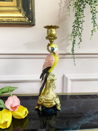 Ornate Parrot Candle Holder - PUNK & POODLE