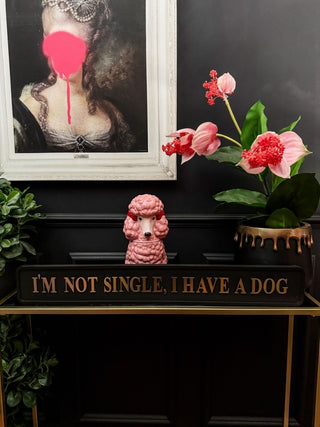 Pink Poodle Storage / Cookie Jar - PUNK & POODLE