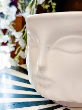 (Second) Monochrome Pagan Face Candle - PUNK & POODLE