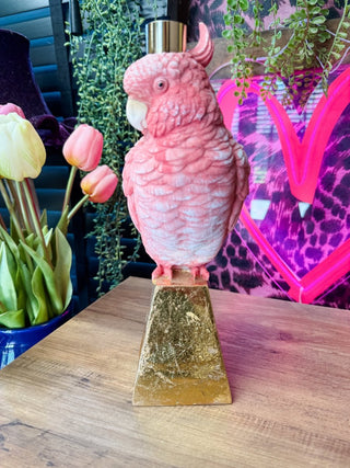 (Second) Pink Parrot Candle Holder - Punk & Poodle