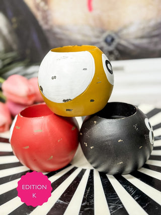 (Second) Pool Ball Tealight Candle Holder Set - PUNK & POODLE