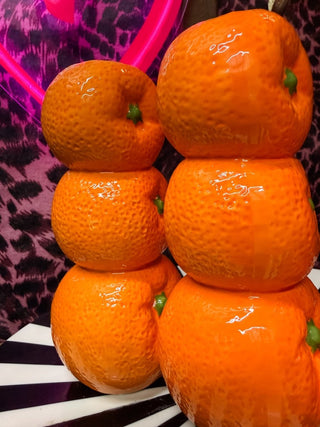 (Second) Trio of Oranges Vase - PUNK & POODLE
