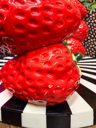 (Second) Trio of Strawberries Vase - PUNK & POODLE