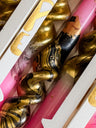 Pink & Gold/Black Marble