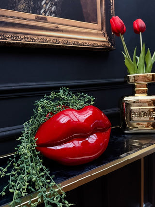 Small Red Lips Planter - PUNK & POODLE