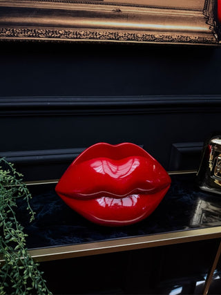 Small Red Lips Planter - PUNK & POODLE