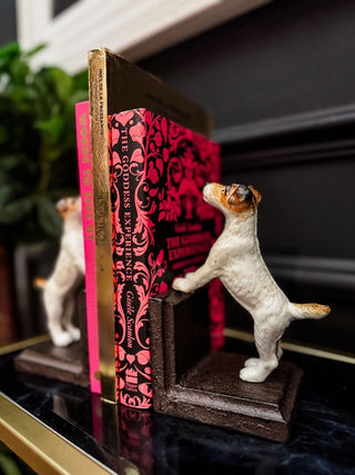 Terrier Cast Iron Bookends - PUNK & POODLE