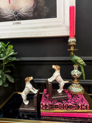Terrier Cast Iron Bookends - PUNK & POODLE