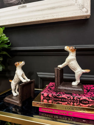 Terrier Cast Iron Bookends - PUNK & POODLE