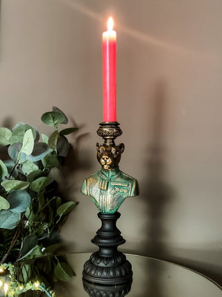 UNAVAILABLE ~ Lana Lioness Bust Candle Holder - Punk & Poodle