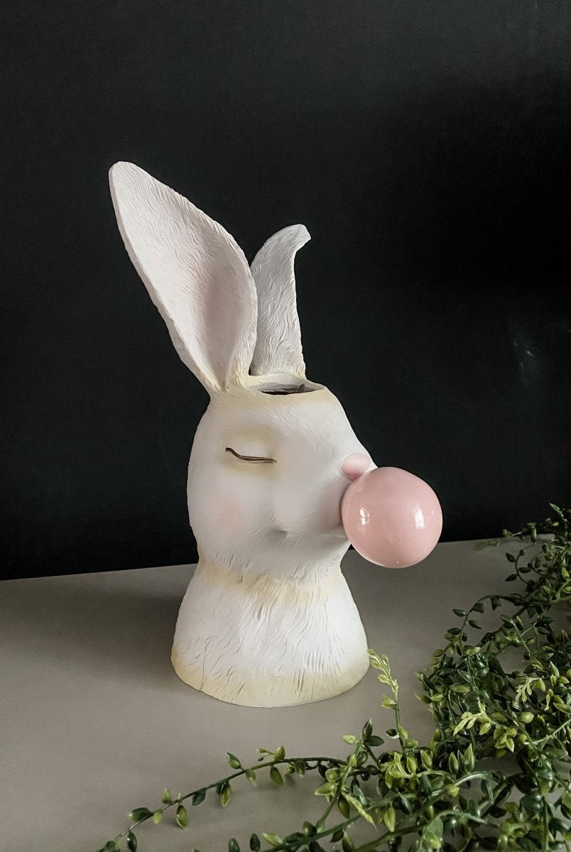 Bunny Bubble Gum Vase - Punk & Poodle