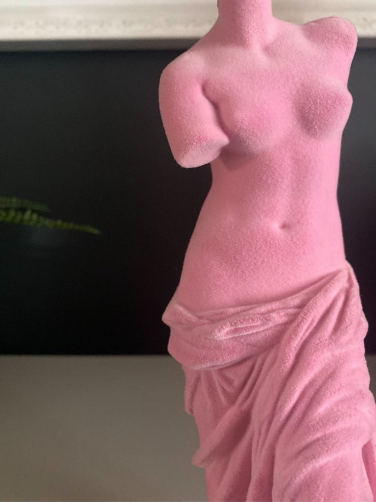 Flock Venus De Milo Figure | Pink - Punk & Poodle