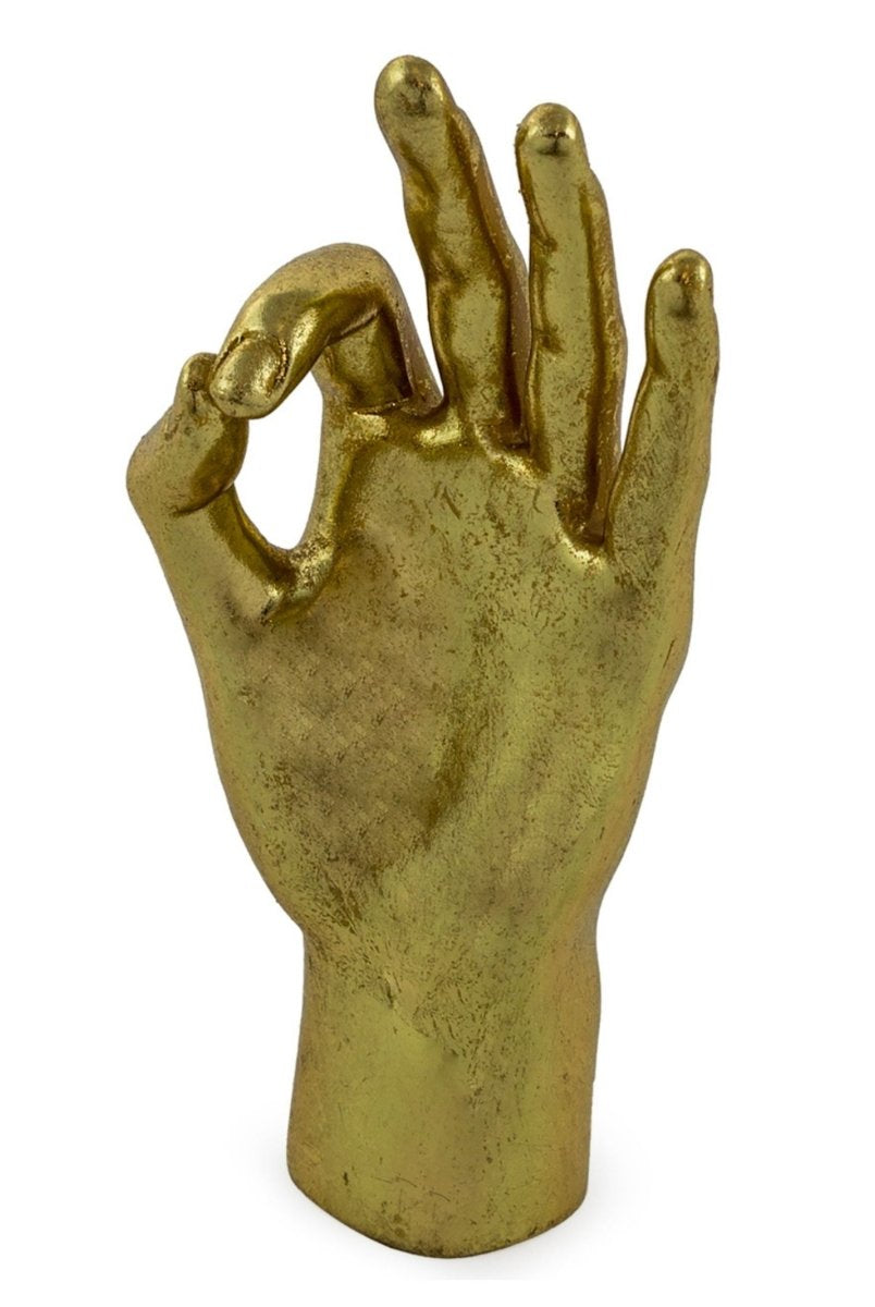 Gold 'OK' Hand Ornament - Punk & Poodle