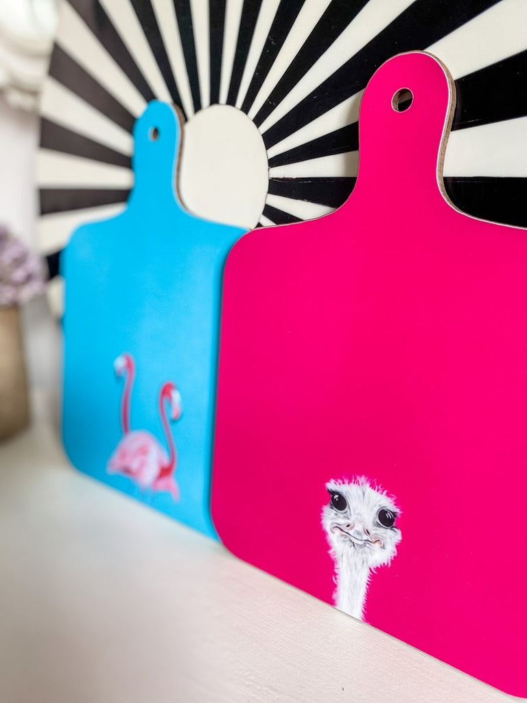 Mini Chopping Board by Emily Smith | Camilla Ostrich - Punk & Poodle