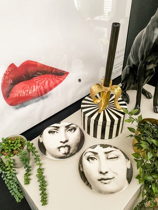 Monochrome Face Plates - Punk & Poodle