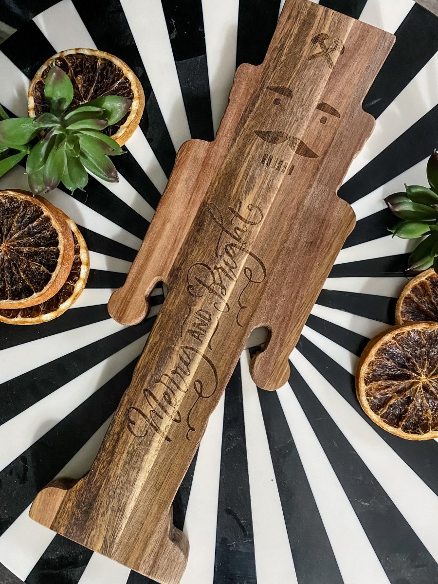 Nutcracker Wooden Mini Cheese Board | Punk & Poodle