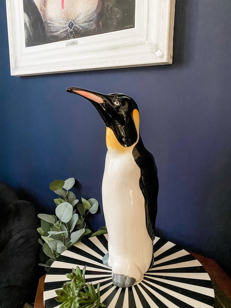Penguin Ceramic Vase - Punk & Poodle