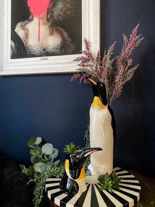 Penguin Ceramic Vase - Punk & Poodle