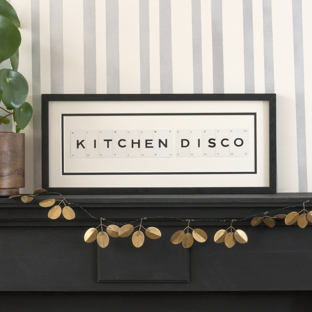Playing Cards Wall Art 'Kitchen Disco' - Punk & Poodle