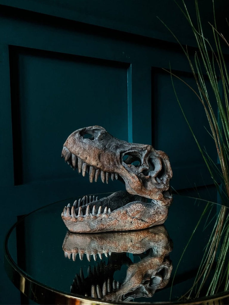 T-Rex Dinosaur Skull Ornament - Punk & Poodle