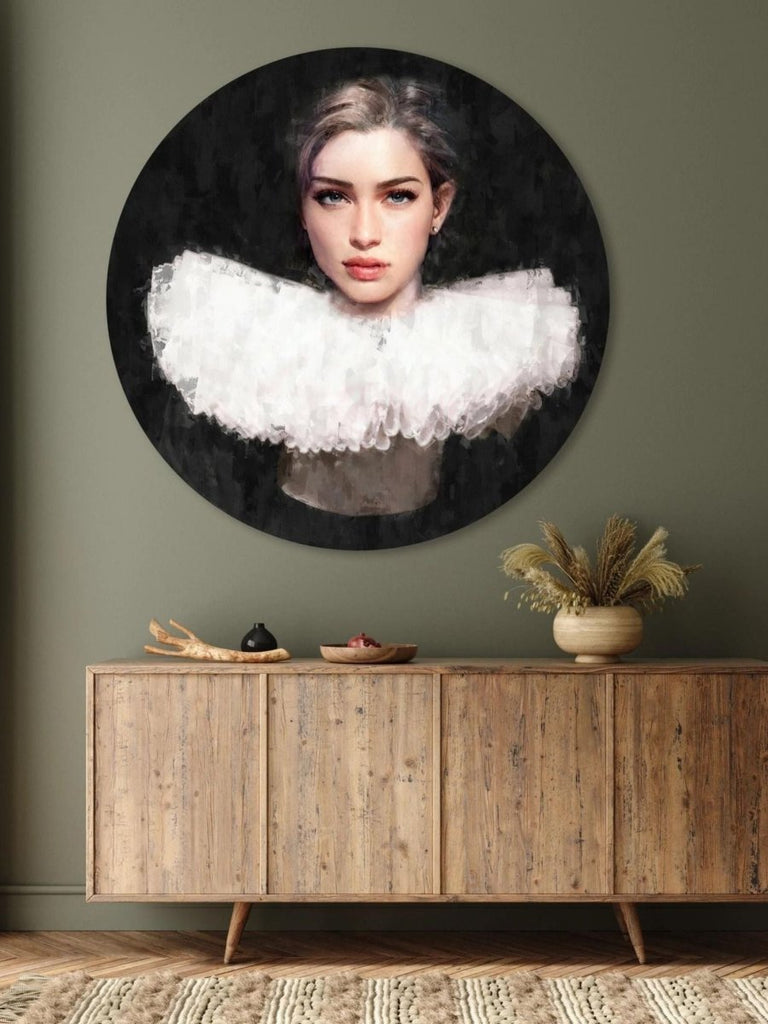 The Age of Innocence | Round Panel Art - Punk & Poodle