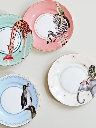 Yvonne Ellen Carnival Animal Cake Plates | Set of Four - Punk & Poodle