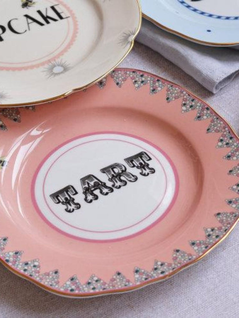 Yvonne Ellen Cheeky Tea Plates | Set of Four - Punk & Poodle